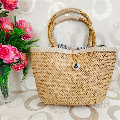 rattan bag for women.